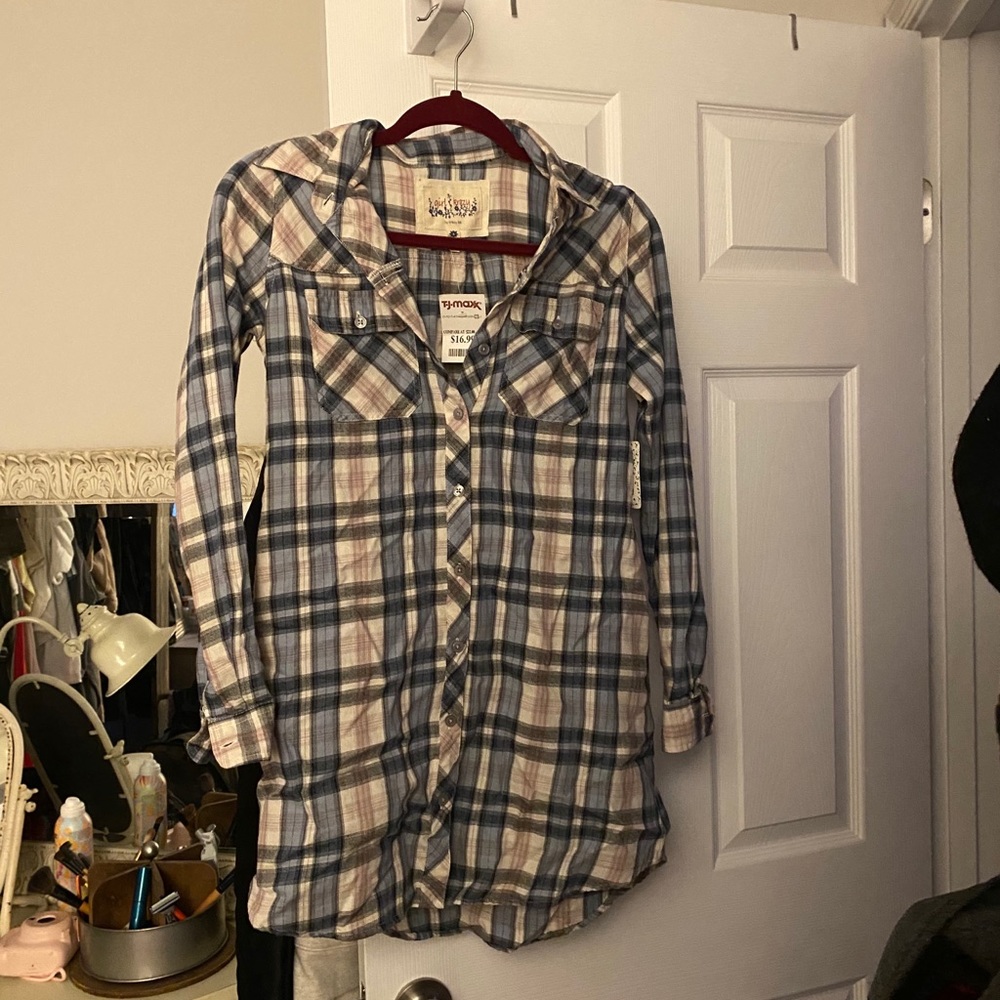 Tj max flannel dress